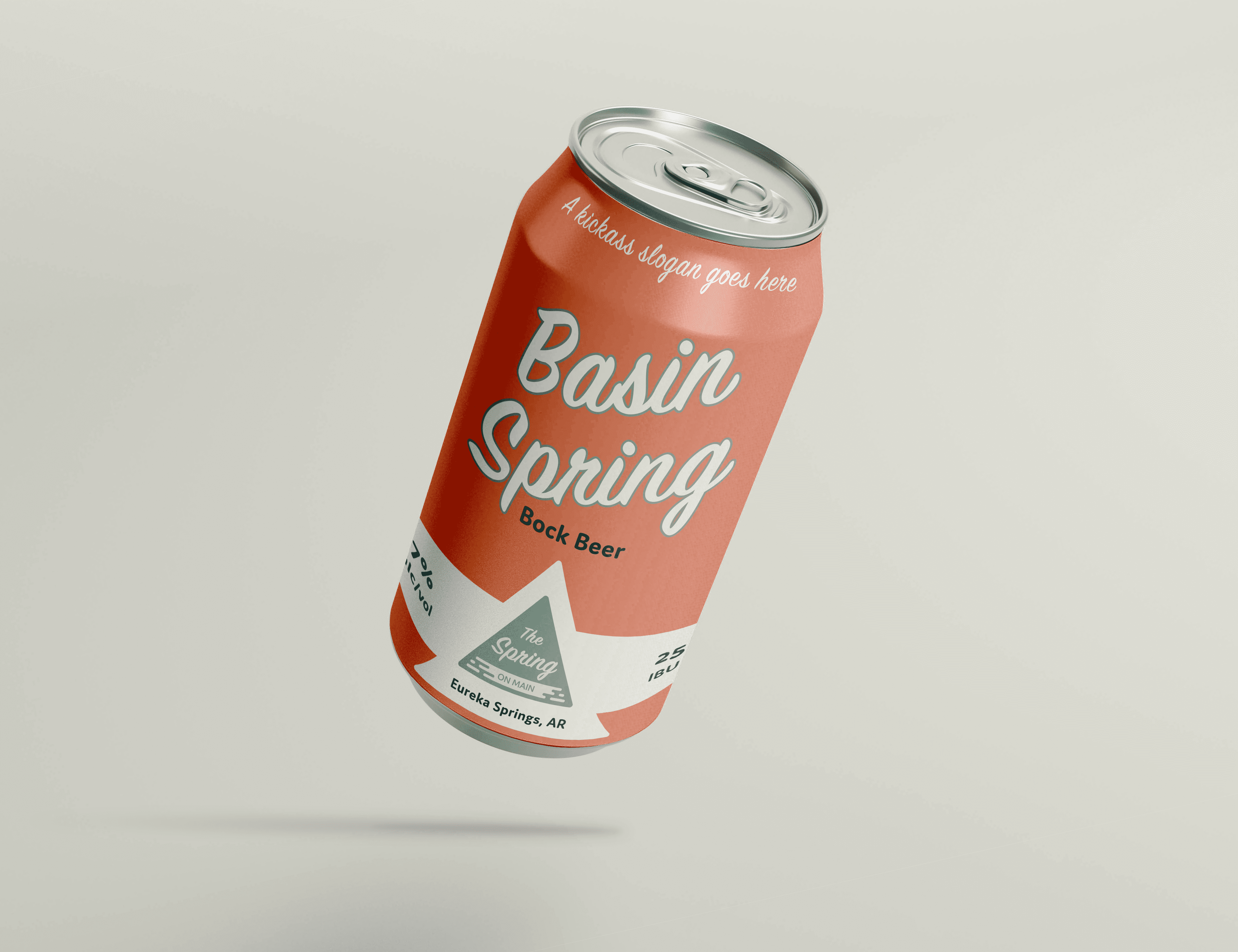 packaging for Spring on Main beer